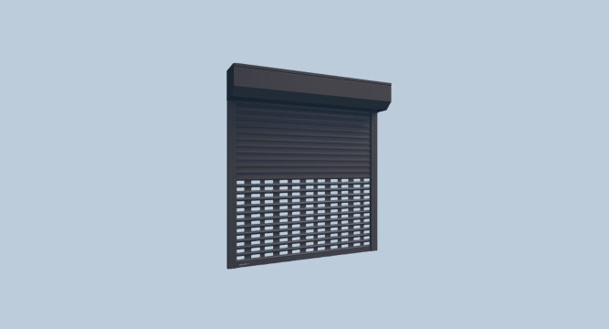 Рулонные ворота из профиля RHE84M / RHE84GM