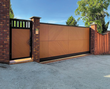 Откатные ворота - 2