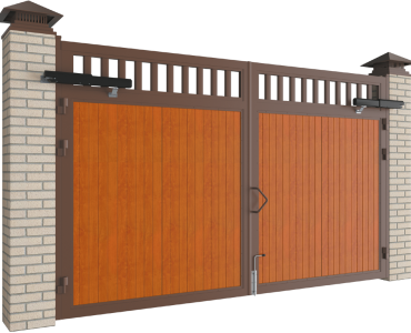 Распашные ворота - 1