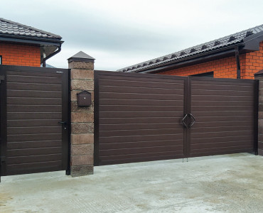 Распашные ворота - 4