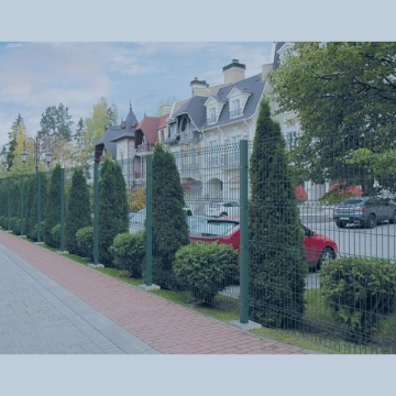 Забор из сварной сетки